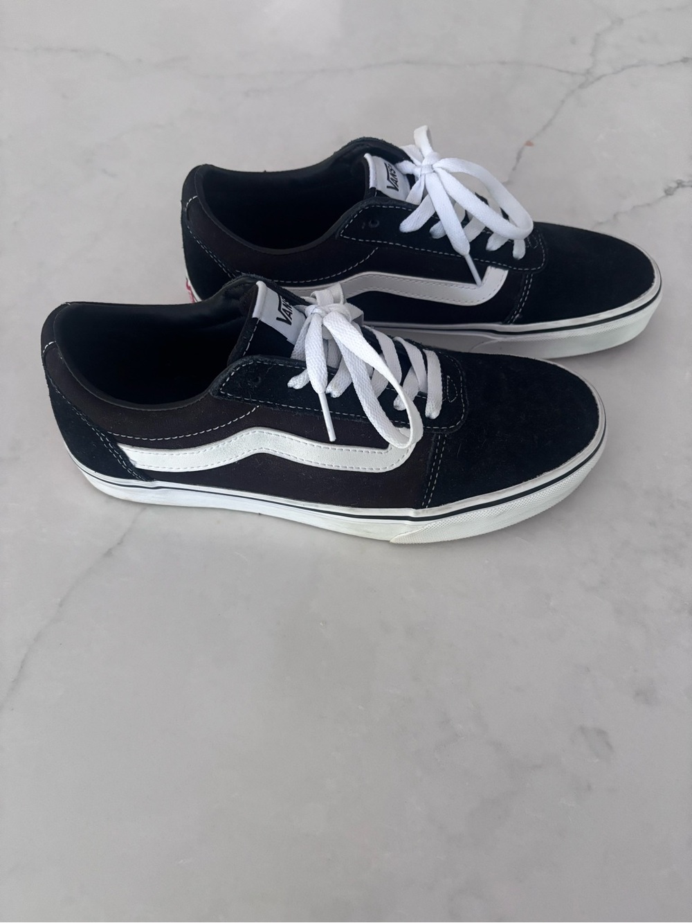 Vans Black and White Old Skool Sneakers